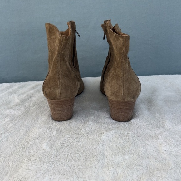 GUC Isabel Marant Brown Ankle Boots with Chunky Heel EU 41 - Picture 4 of 10